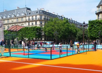 Revêtement sol terrain mini tennis - Devis sur Techni-Contact.com - 1