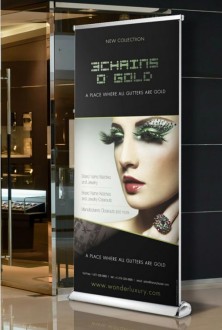 Roll-up double face - Devis sur Techni-Contact.com - 2