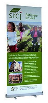 Roll up publicitaire pvc - Devis sur Techni-Contact.com - 1