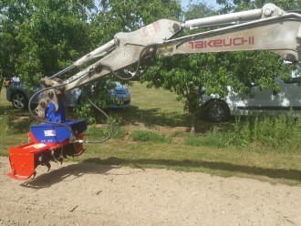 Rotovator sur tracteur et mini pelle - Devis sur Techni-Contact.com - 2