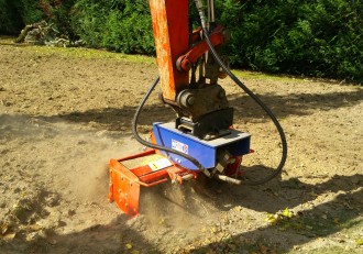 Rotovator sur tracteur et mini pelle - Devis sur Techni-Contact.com - 3