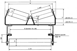 Rouleau V de support - Devis sur Techni-Contact.com - 1