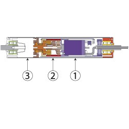 Rouleaux moteurs DC à balais pour convoyeur à rouleaux - Devis sur Techni-Contact.com - 1