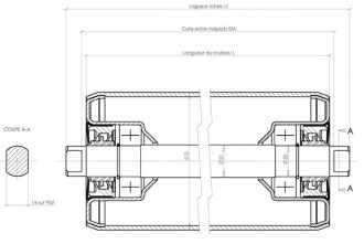 Rouleaux pour convoyeur à bande - Devis sur Techni-Contact.com - 2