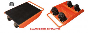 Rouleur avec galets pivotants - Devis sur Techni-Contact.com - 3