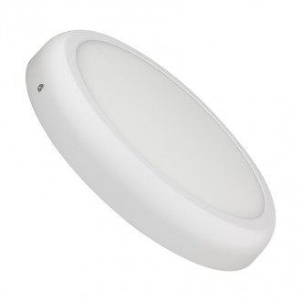 Round Ceiling Lamp Blanc ou Alu 6W - Devis sur Techni-Contact.com - 1