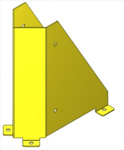 Sabot de protection pour rayonnage à palettes - Devis sur Techni-Contact.com - 1