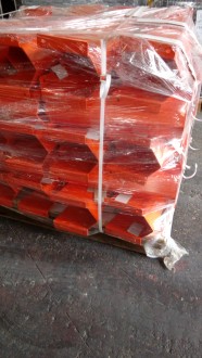 Sabot de protection rayonnage Orange - Devis sur Techni-Contact.com - 1