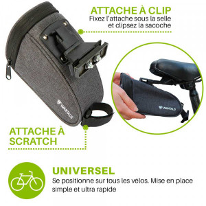 Sacoche de selle vélo - Devis sur Techni-Contact.com - 2