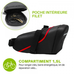 Sacoche selle pour vélo