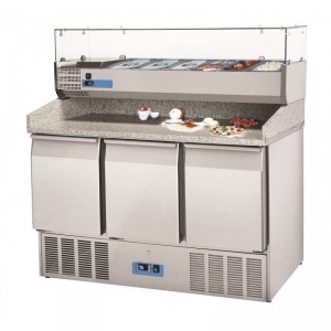 Saladette 3 portes GN 1/1 - Devis sur Techni-Contact.com - 1