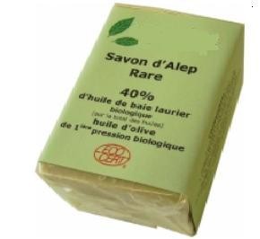 Savon d'Alep bio 40% huile laurier