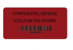 Scellé adhésif anti-fraude personnalisable - Devis sur Techni-Contact.com - 1