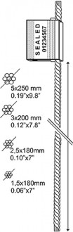 Scellés à cable - Devis sur Techni-Contact.com - 3