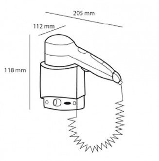 Sèche-cheveux mural - Devis sur Techni-Contact.com - 2