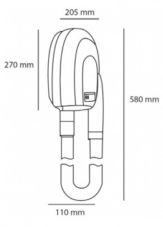 Sèche-cheveux pro avec thermostat 1000 W - Devis sur Techni-Contact.com - 2