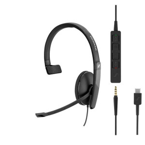 Sennheiser SC135 - USB-C et Jack 3.5 mm  - Casque