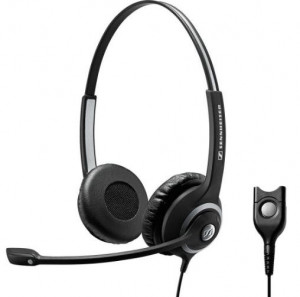 Sennheiser SC268 QD Duo - Casque Téléphone Filaire - Devis sur Techni-Contact.com - 1