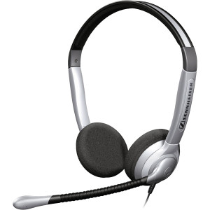 Sennheiser SH350 QD Duo - Casque Téléphone Filaire