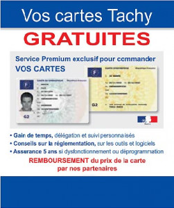 commandez votre  carte conducteur ou entreprise  - Devis sur Techni-Contact.com - 1