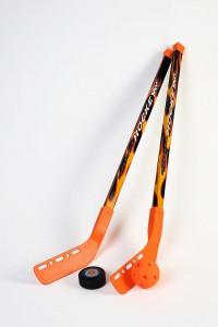 Set initiation hockey x 6 - 3 balles / 3 palets - Devis sur Techni-Contact.com - 1