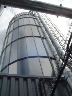 Silo de stockage pour bois