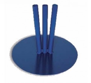 Socle bleu pour drapeaux - Devis sur Techni-Contact.com - 1