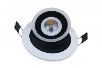 Spot led 7 watts cob encastrable orientable 90° - Devis sur Techni-Contact.com - 1