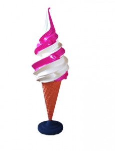 Stop trottoir glace italienne grand format - Devis sur Techni-Contact.com - 1