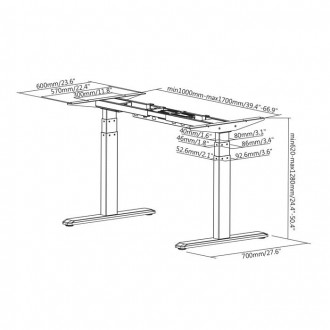 Structure de bureau réglable assis-debout - Devis sur Techni-Contact.com - 4