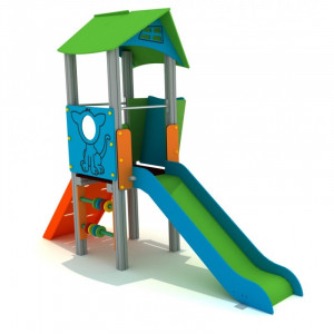 Structure ludique toboggan - Devis sur Techni-Contact.com - 1