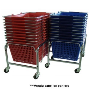 Support à roulettes pour panier - Devis sur Techni-Contact.com - 3