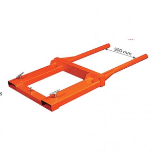 Support fixe pour fûts 300 kg - Devis sur Techni-Contact.com - 3