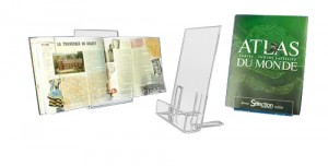 Support livre plexiglas - Devis sur Techni-Contact.com - 1