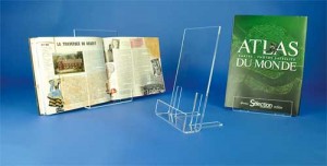 Support livre plexiglas - Devis sur Techni-Contact.com - 2