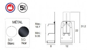 Support pour distributeurs de gel hydroalcoolique - Devis sur Techni-Contact.com - 4