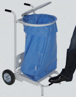 Support sac poubelle mobile 120 litres - Devis sur Techni-Contact.com - 1