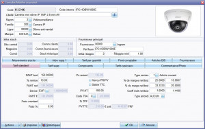 Système d'encaissement et de gestion complet tactile 15