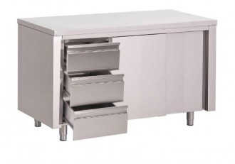 Table armoire en inox - Devis sur Techni-Contact.com - 1