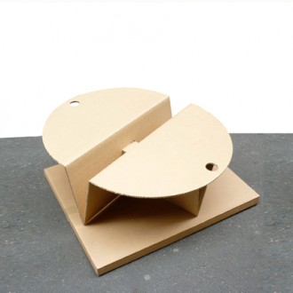 Table basse ronde en carton - Devis sur Techni-Contact.com - 3