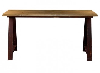 Table bois style industriel