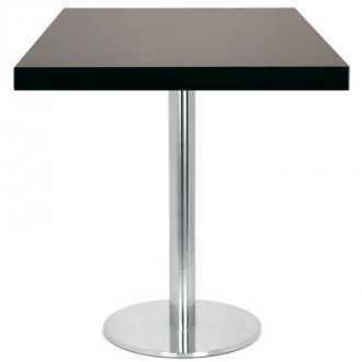 Table carrée en bois placage 60x60 cm - Devis sur Techni-Contact.com - 1