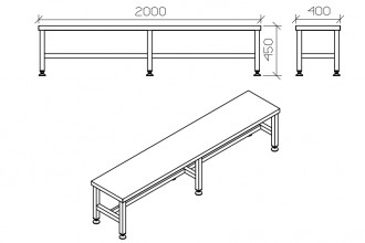 Table d'atelier en inox - Devis sur Techni-Contact.com - 5