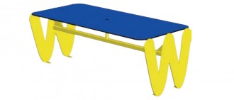 Table de jardin pour enfants - Devis sur Techni-Contact.com - 1