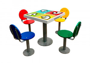 Table de jeu des petits chevaux d'extérieur  - Devis sur Techni-Contact.com - 1