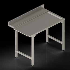 Table de laverie inox avec ou sans bac - Devis sur Techni-Contact.com - 2