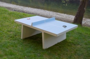 Table ping pong en béton - Devis sur Techni-Contact.com - 1