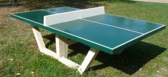 Table de ping pong en béton - Devis sur Techni-Contact.com - 1