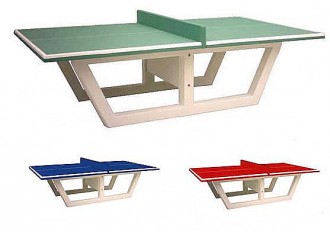 Table de ping-pong en béton armé - Devis sur Techni-Contact.com - 1