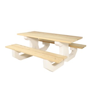 Table de pique nique bois à poser - Devis sur Techni-Contact.com - 1